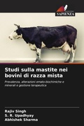Cover: Studi sulla mastite nei bovini di razza mista - Edizioni Sapienza