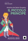 Cover: Il Piccolo Principe letto da Giulio Scarpati. Ediz. ad alta leggibilit&agrave; - Raccontami. I grandi classici pi&ugrave; facili da leggere;Biancoenero