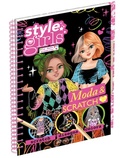 Cover: Moda & scratch. Style girls - Crealibri