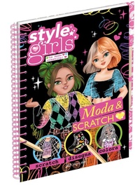 Enlarge image Cover: Moda & scratch. Style girls - Crealibri