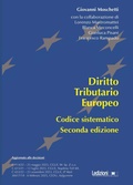 Cover: Diritto tributario europeo. Codice sistematico - Ledizioni