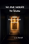 Cover: No One Needs to Know - Dr. Patricia A. Farrell