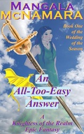 Cover: An All-Too-Easy Answer (The Wedding of the Season, #1) - Rising Dragon Books