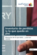 Cover: Inventario de perdidas (y lo que quedo en pie) - Justfiction Edition