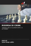 Cover: RISORSA DI CRINK - Edizioni Sapienza