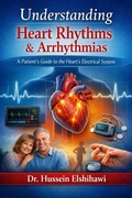 Cover: Understanding Heart Rhythms & Arrhythmias. A Patient's Guide to the Heart's Electrical System. (KEEP YOUR HEART HEALTHY, #1) - DR HUSSEINI ELSHIHAWI