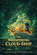 Cover: THE WHISPERING CLOUD-SHIP: A Secret Journey to the Island of Calm. - shubham jain