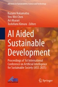 Cover: AI aided Sustainable Development - Springer
