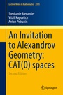 Cover: An Invitation to Alexandrov Geometry: CAT(0) Spaces - Springer