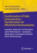 Cover: Transformation of Public Communication - Transformation der &ouml;ffentlichen Kommunikation - Springer VS