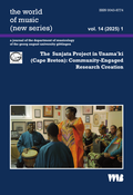 Cover: the world of music (new series) vol. 14 (2025) 1 - VWB-Verlag