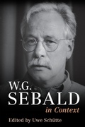 Cover: W. G. Sebald in Context - Cambridge University Press