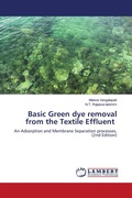 Cover: Basic Green dye removal from the Textile Effluent - LAP Lambert Academic Publishing