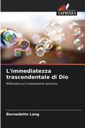 Cover: L'immediatezza trascendentale di Dio - Edizioni Sapienza