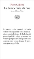 Cover: La democrazia da fare - Vele;Einaudi