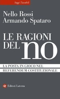 Cover: Le ragioni del no. La posta in gioco nel referendum costituzionale - Saggi tascabili Laterza;Laterza