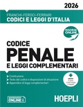 Cover: Codice penale e leggi complementari 2026 - Codici e leggi d'Italia;Ulrico Hoepli