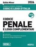 Cover: Codice penale e leggi complementari. Editio Minor 2026 - Codici e leggi d'Italia;Hoepli