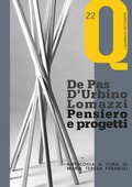 Cover: De Pas D'Urbino Lomazzi. Pensiero e progetti - I quaderni del CASVA;SAGEP