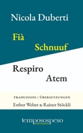 Cover: Fi&agrave;. Schnuuf. Respiro. Atem. Taj curt. Dr&uuml;&uuml;ziiler. Versi a tre righe. Dreizeiler - Temposospeso