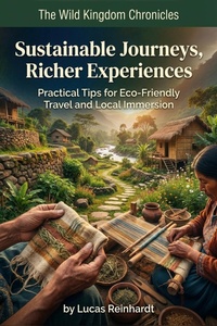 Enlarge image Cover: Sustainable Journeys, Richer Experiences: Practical Tips for Eco-Friendly Travel and Local Immersion (The Wild Kingdom Chronicles) - Dev Audiobooks