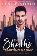 Cover: The Sheikh's Tempting Nanny (Khalid Sheikh Series, #1) - Relay Publishing