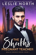 Cover: The Sheikh's Pregnant Teacher (Khalid Sheikh Series, #3) - Relay Publishing