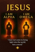 Cover: Jesus:  Alpha & Omega (Book 1 of 3, #1) - Malakh'el
