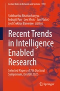 Cover: Recent Trends in Intelligence Enabled Research - Springer