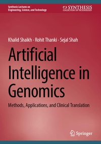 Enlarge image Cover: Artificial Intelligence in Genomics - Springer