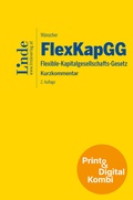 Cover: FlexKapGG | Flexible-Kapitalgesellschafts-Gesetz (Kombi Print&digital) - Linde
