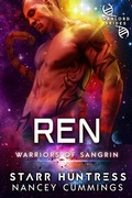 Cover: Ren: Warlord Brides (Warriors of Sangrin, #11) - Menura Press