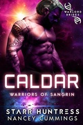 Cover: Caldar: Warlord Brides (Warriors of Sangrin, #12) - Menura Press