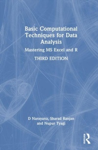 Enlarge image Cover: Basic Computational Techniques for Data Analysis - Routledge