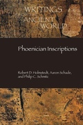 Cover: Phoenician Inscriptions - SBL Press