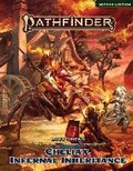 Cover: Pathfinder Lost Omens Cheliax, Infernal Inheritance - Paizo Publishing, LLC