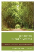 Cover: Justified Unforgiveness - Rowman & Littlefield