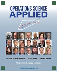 Enlarge image Cover: Operations Science Applied - Hercher Publishing Inc.