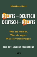 Cover: Rechts - Deutsch / Deutsch - Rechts - Yes Publishing