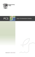 Cover: Post-Christendom Studies - Pickwick Publications