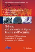 Cover: DL-based Multidimensional Signals Analysis and Processing - Springer