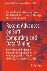 Enlarge image Cover: Recent Advances on Soft Computing and Data Mining - Springer
