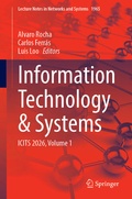 Cover: Information Technology & Systems - Springer