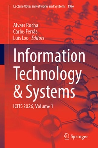 Enlarge image Cover: Information Technology & Systems - Springer