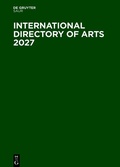 Cover: International Directory of Arts 2027 - De Gruyter Saur
