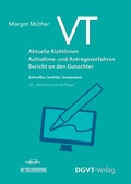 Cover: VT - Aktuelle Richtlinien, Aufnahme- und Antragsverfahren, Bericht an den Gutachter - dgvt-Verlag