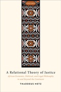 Cover: A Relational Theory of Justice - Oxford University Press