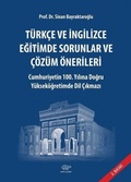 Cover: T&uuml;rkce ve Ingilizce Egitimde Sorunlar ve C&ouml;z&uuml;m &Ouml;nerlileri - &Uuml;r&uuml;n Yayinlari