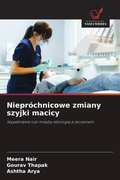 Cover: Niepr&oacute;chnicowe zmiany szyjki macicy - Wydawnictwo Nasza Wiedza