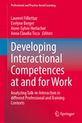 Cover: Developing Interactional Competences at and for Work - Springer